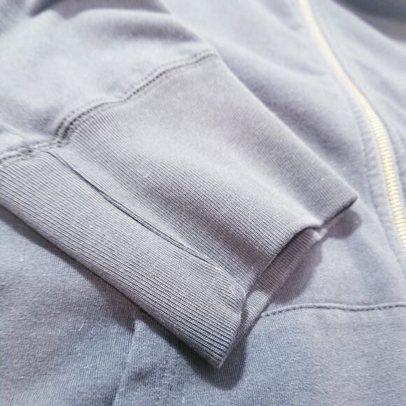 Dylan by True Grit Black Full Zip Hoodie Jacket Sweater - Picture 10 of 13